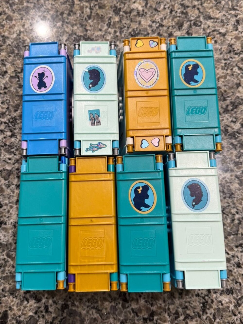 LEGO Disney Storybook Adventures Lot of 8 Incomplete BOOK ONLY MISSING PIECES